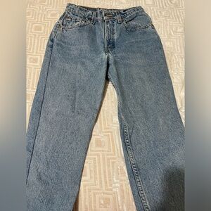 Levi’s vintage jeans. Brand new condition. Fits up to size “26 waist.